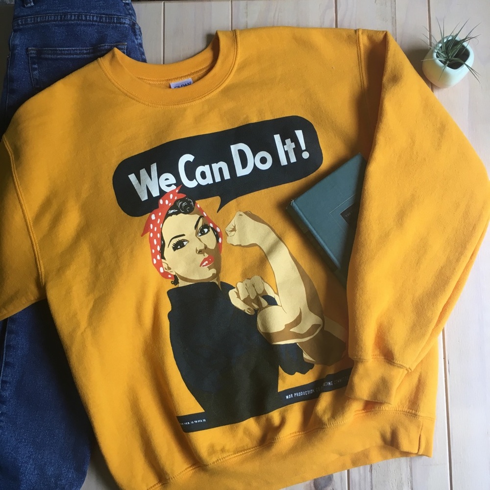 Yellow Sweatshirt